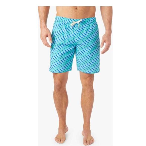 Fair Harbor Men’s XXL Mastros-Anchor Trunk Green Seabay Boardshorts NWT - Picture 5 of 7